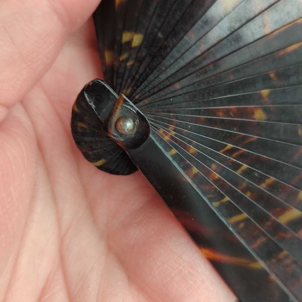 Imitation Tortoise Shell Fan - Picture 6 of 9